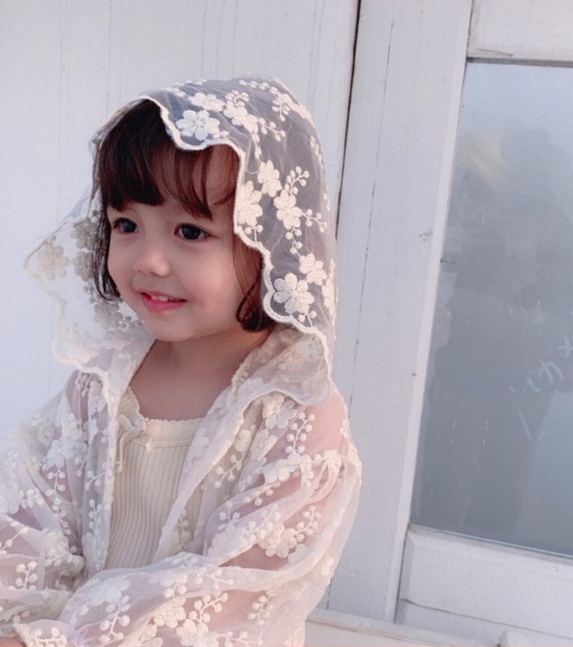 予約販売 カーディガン レース 花柄 春 夏 秋 アウター 上品 おしゃれ 可愛い 子供 キッズ ベビー 赤ちゃん 男の子 女の子 子供服 Yoy4 Berceau Select Shop ベルソー セレクトショップ キッズ 親子ペアetc