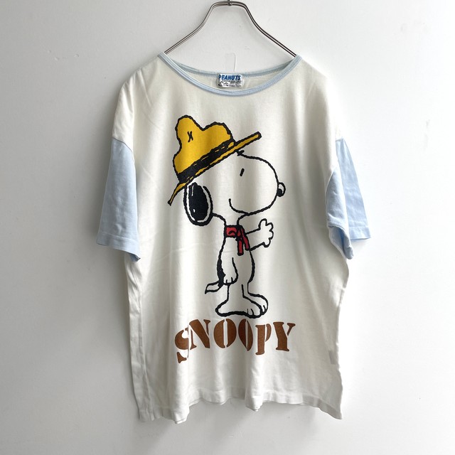 239 ヴィンテージ Tシャツ ピーナッツ スヌーピー ビンテージ雑貨 家と外で 239 ヴィンテージ Tシャツ ピーナッツ スヌーピー ビンテージ雑貨 家と外で