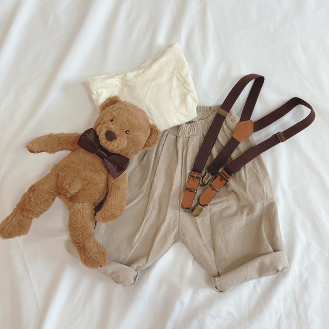 即納 サスペンダー 蝶ネクタイ セット バースデー 海外子供服 セレクトショップアンド 海外子供服