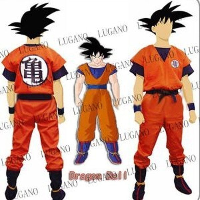 K1627 ドラゴンボール Dragon Ball 風 亀文字 フルセット 風 コスプレ衣装 Cosplay コスチューム ハロウィン イベント ルガーノショップ