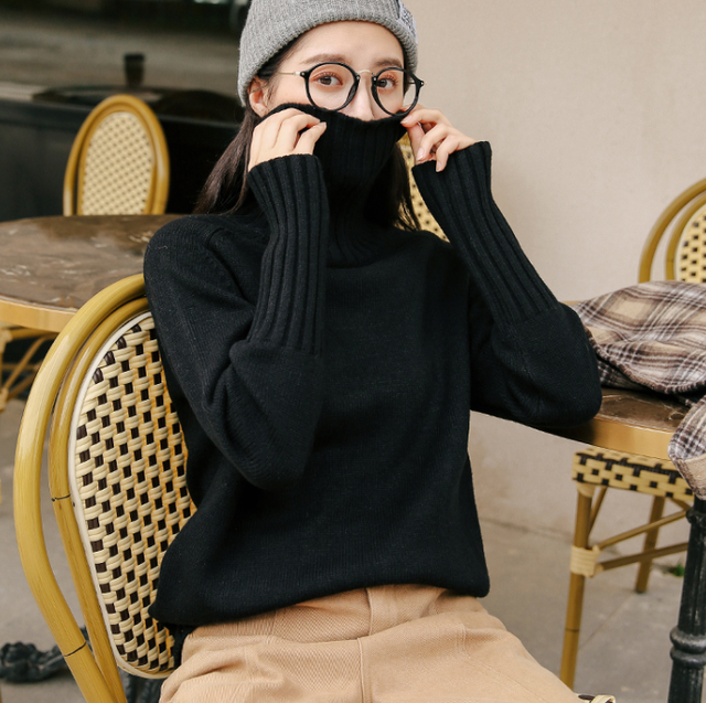 トップス ニット セーター タートルネック 3色展開 キャメル ホワイト ブラック 3種類 ケーブルニット 無地 リブニット 長袖 ミドル丈 大人 可愛い きれいめ 上品 カジュアル シンプル ベーシック ナチュラル デイリー お出かけ ショッピング デート 暖か 秋 冬