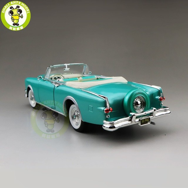 1 18 1953 Packard Caribbean コンバーチブル パーソナルラグジュアリーカー アメ車 緑 グリーン ミニカー モデルカー ダイキャストカー Hachinohe Base 1518