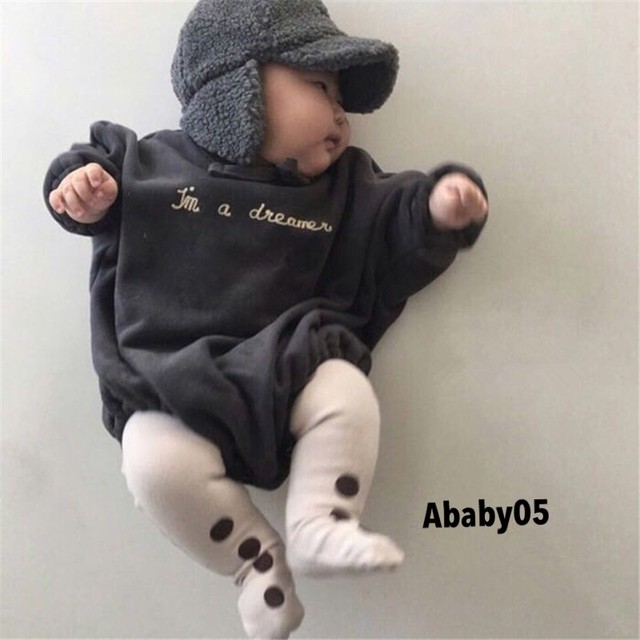 送料無料 ダボダボトレーナー ベビー服 韓国ファッション Ababy05