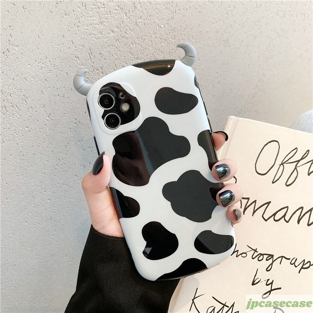 Iphone12 12pro 12mini 11pro 11 Xs Se2ケース かわいい 牛の角 立体的 スマホケース Jpcasecase 携帯ケース 通販