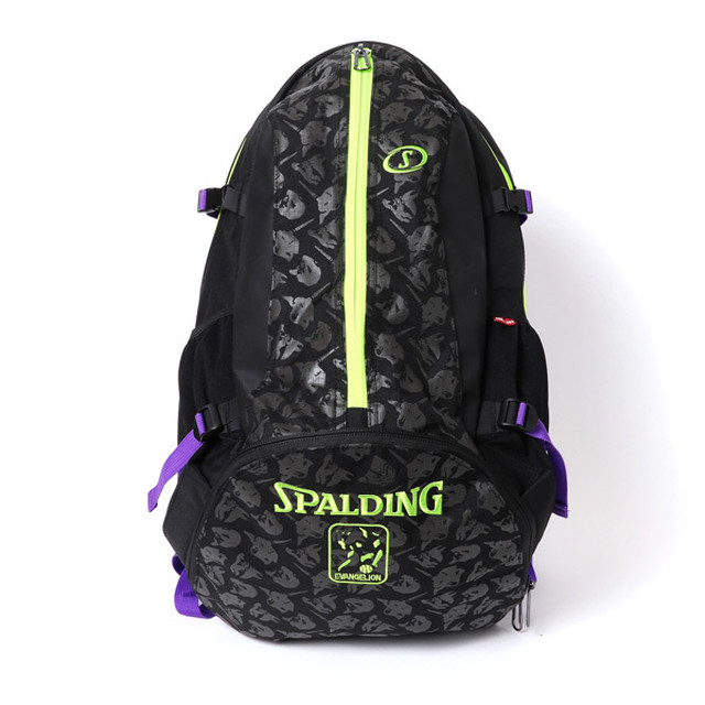 RADIO EVA 721 EVA-01 Cager Backpack by SPALDING Black x Green / EVANGELION エヴァンゲリオン
