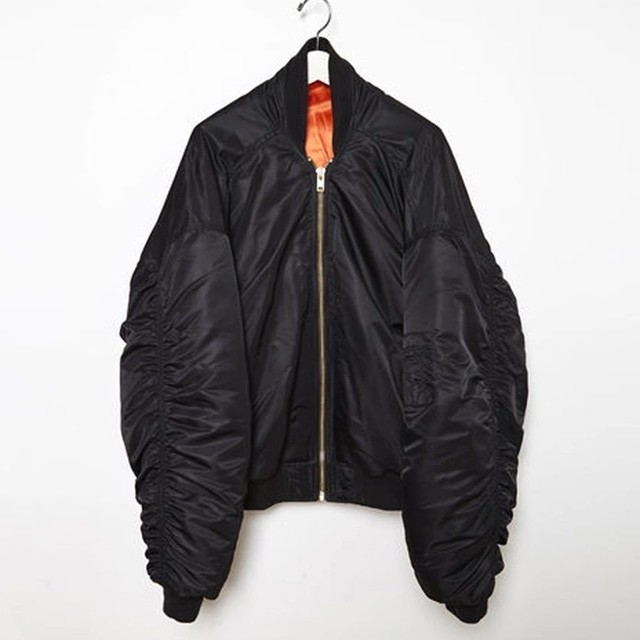 Vetementsタイプ オーバーサイズ Ma1 ボンバージャケット Seed