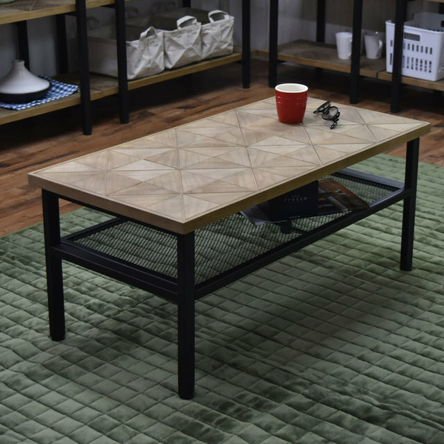 Kaleido Center Table / 西海岸ヴィンテージスタイル カレイド センターテーブル