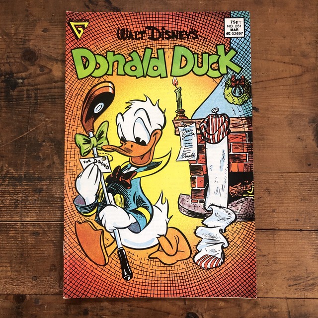 ヴィンテージ アメコミ Walt Disney S Donald Duck No 251 Mar 1987 ドナルドダック ディズニー 英語 E Vintage ヴィンテージ 洋書 雑貨のお店