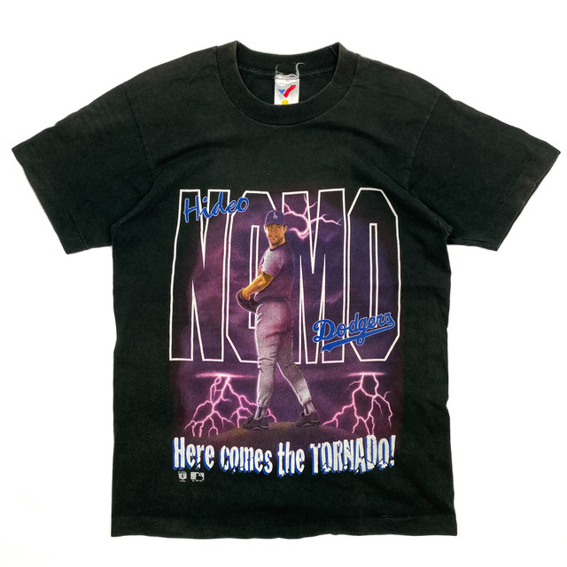 美品】野茂英雄 Tシャツ① メンズ MLB ドジャース ユニフォーム