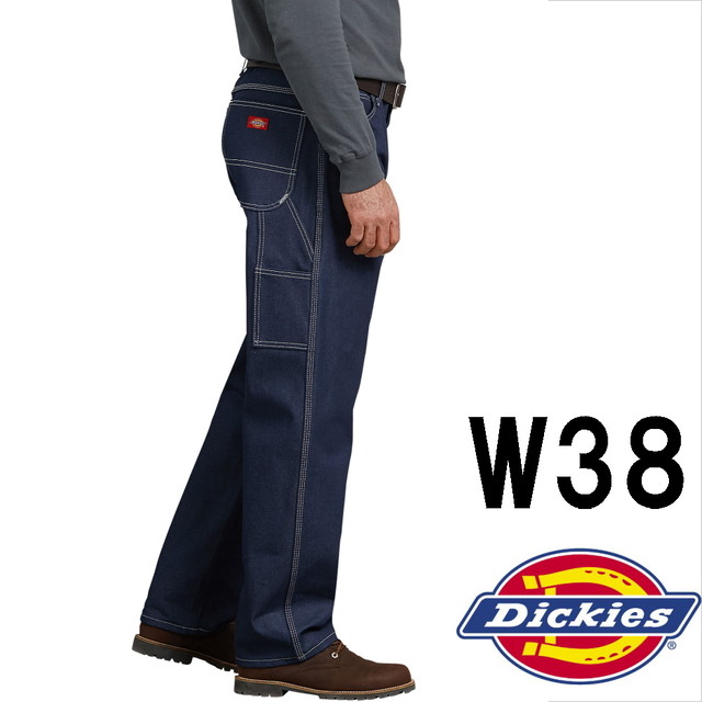 38インチ Dickies ディッキーズ ペインターパンツ デニム ジーンズ 大きいサイズ メンズ レディース シニア Usaモデル タルサタイム Tulsa Time オーバーオール ペインターの通販