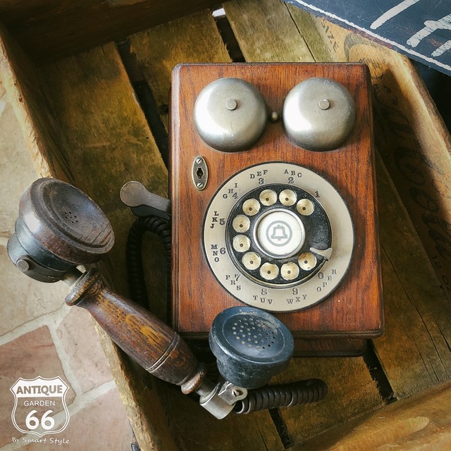 Usa Western Electric 木製 壁掛け ヴィンテージ 電話機 オールド電話機 レトロ アンティーク I 185 0 Antique Style アンスタ アメリカ買付けのヴィンテージ アンティークのおみせ