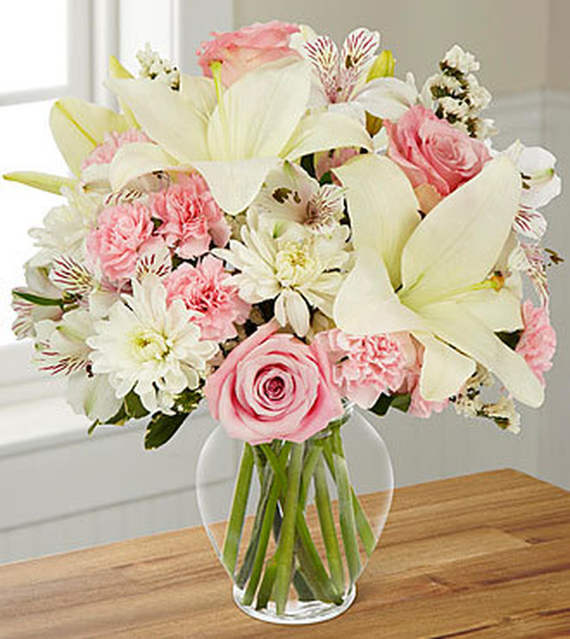 ピンク色のかわいい花束 デラックス 11本 Us C13 5036d アメリカとカナダの家族や彼女へ花を送ろう