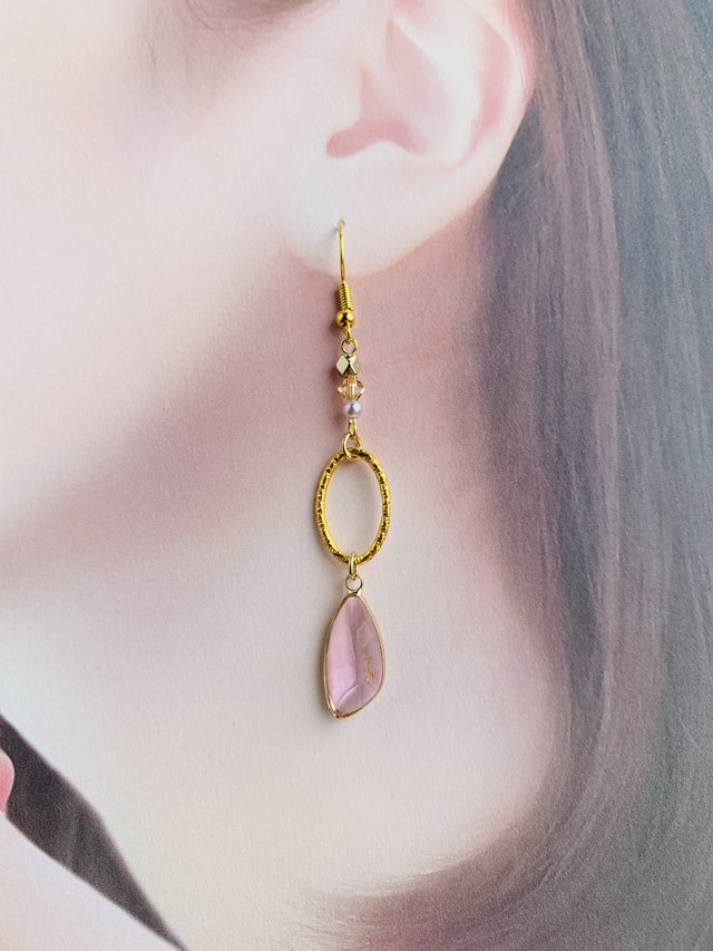 ピンクがキレイなピアス ピアス や雑貨がかわいいお店harapekori