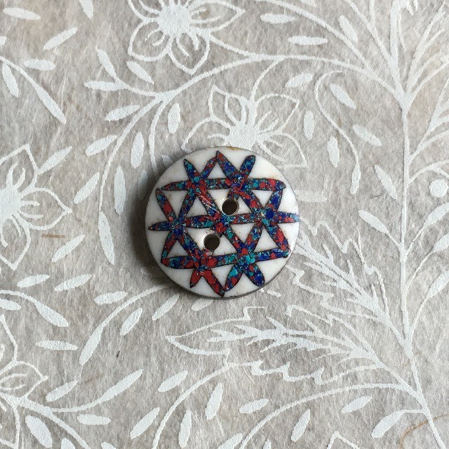 フラワーオブライフ ドレスチュニック 花緑青 Bluearth And Pema