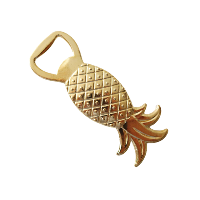 Pineapple Bottle Opener パイナップル 栓抜き Bonne Chance