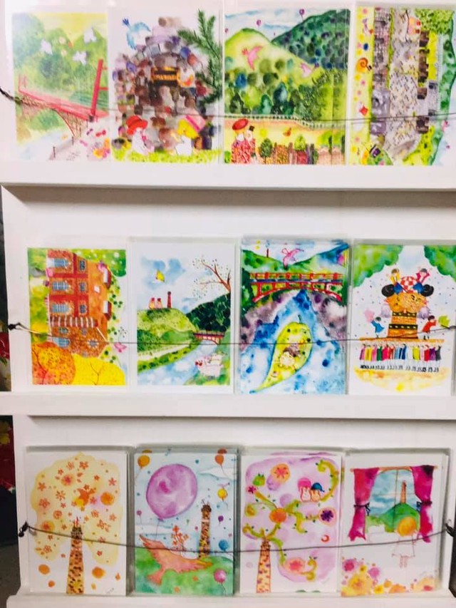 新居浜ポストカードシリーズ10種 Happyアトリエショップ イラストレーターseiko