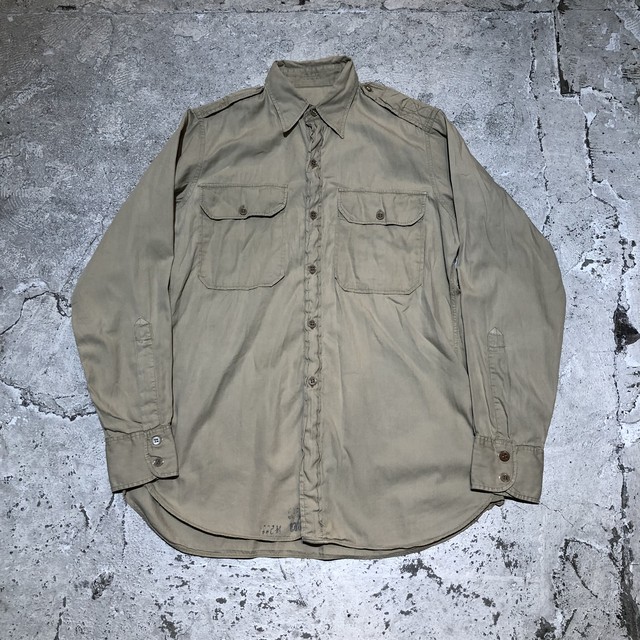 Vintage U S Army オフィサーシャツ ミリタリーシャツ Dondondown Koenji ドンドンダウンオンウェンズデイ高円寺店