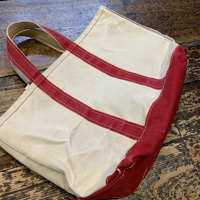 80s L L Bean エルエルビーン Boat And Tote ボートアンドトート バッグ ヴィンテージ鞄 80年代 Desert Snow Chiba