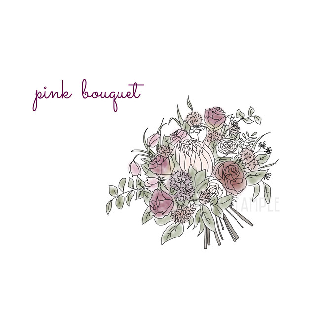 フラワーイラスト ヤンデザイン イラスト