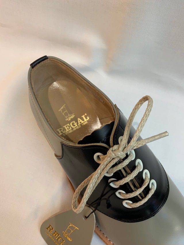 レディース リーガル 2452 ブラックソーテル 定番 サドルシューズ 岩井信六商店