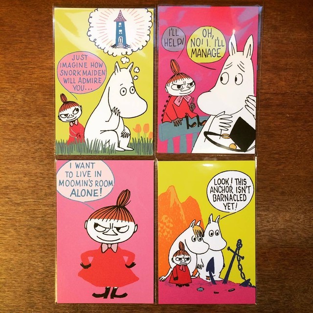 ポストカード ムーミン Moomin 10枚セット 古本トロニカ 通販オンラインショップ 美術書 リトルプレス ポスター販売