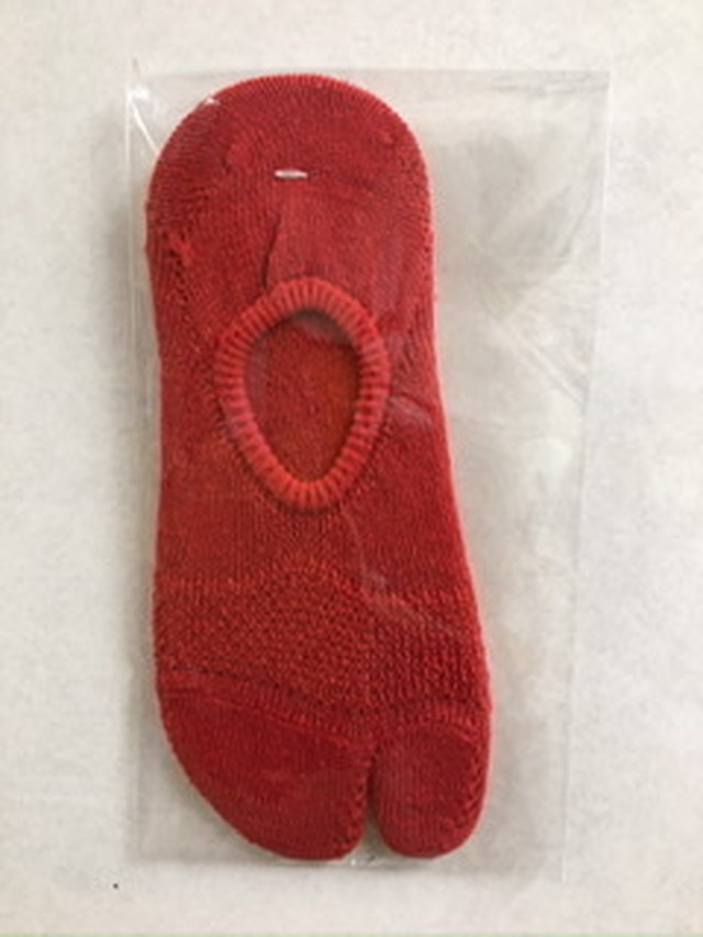 シルク足袋スニーカーソックス 22 24cm Zappaya