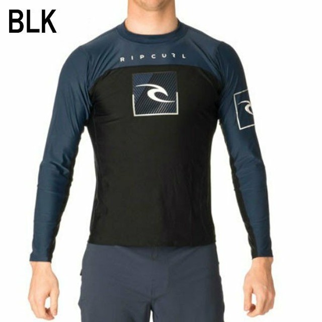 X01 861 リップカール ラッシュガード メンズ 長袖 Upf50 人気ブランド スイムウェア マリンスポーツ おしゃれ 赤黒 紺黒 M L Ripcurl Beachdays Okinawa
