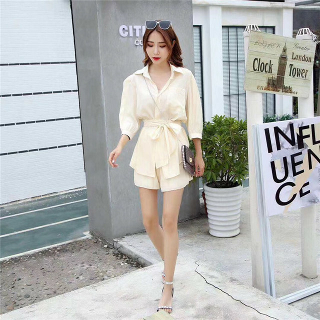 韓国ファッション シャツ ショーパン セットアップ Loner Select 韓国ファッション 海外ファッション セクシーコーデ ギャル服