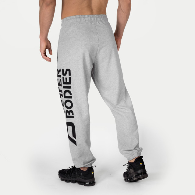 Better Bodies ベターボディズ メンズ パンツ スウェットパンツ トラックパンツ ジャージー トレーニング フィットネス ジム ウェア ボディービル 新作 人気 Better Bodies Stanton Sweatpants Light Grey Melange Hi808shop