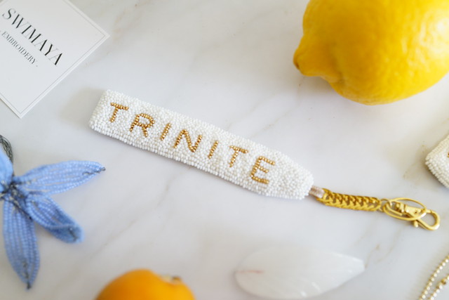 【刺繍キーアクセサリー】 "TRINITÉ"