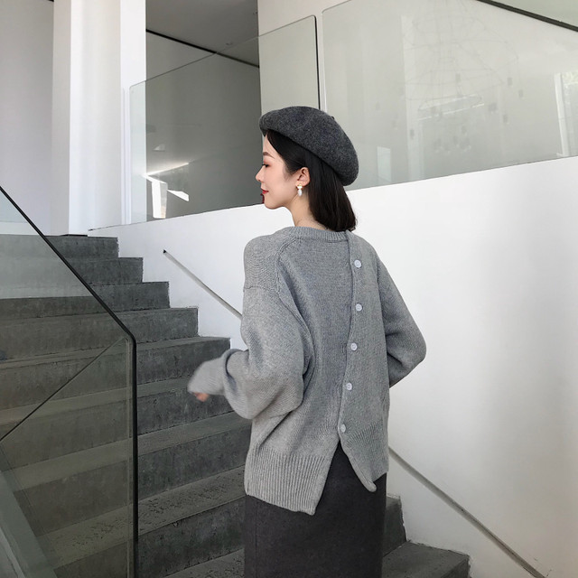 個性ファッション アンバランス デザイン ニット 大人女子コーデ Fsk0106 Alice Mode