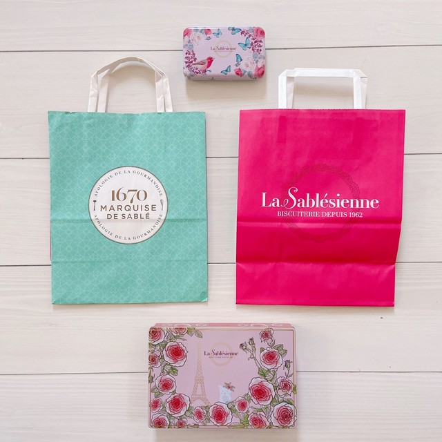 プレゼント用紙袋 ラ サブレジエンヌ公式通販 ギフトバッグ Charmant Gourmand Online Shop シャルマン グルマン オンラインショップ