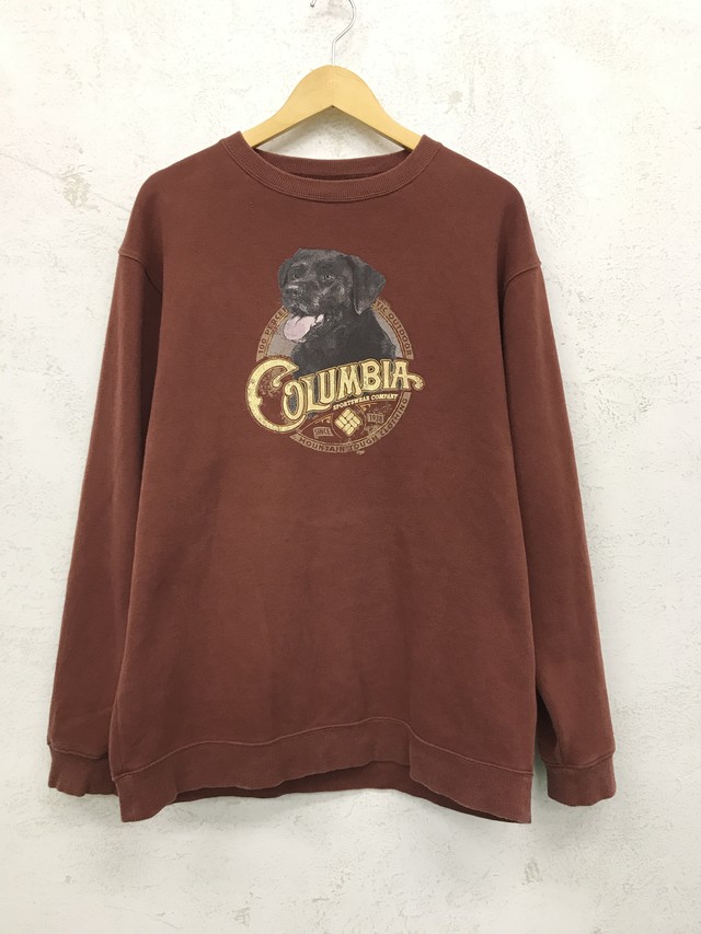 Columbia コロンビア 犬プリントスウェット Any