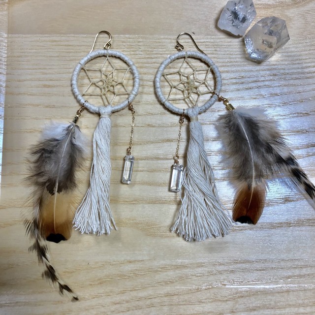 ドリームキャッチャーピアス Terra