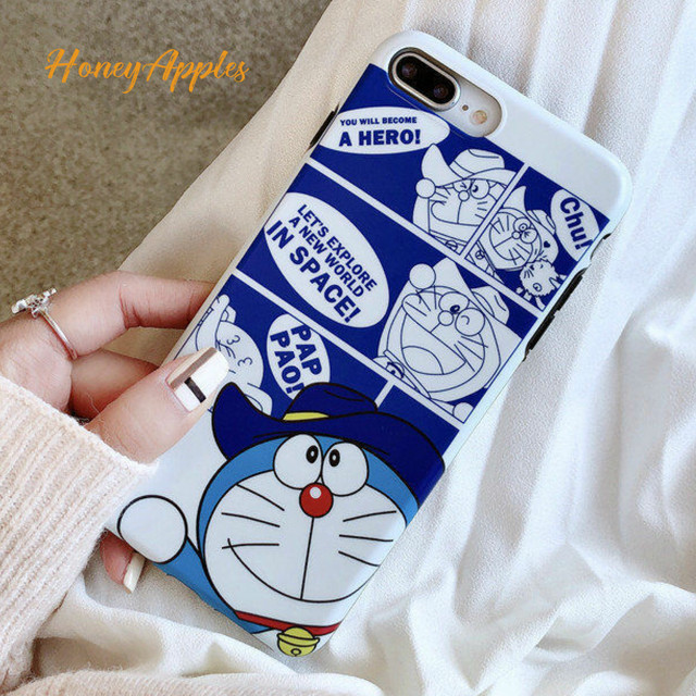 ドラえもん Iphoneケース Blue Tpu 新機種対応 Honey Apples 別館 Iphoneケース Online Store