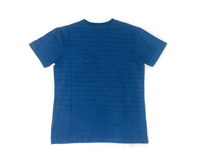 藍染 ふくろう 厚手 ｔシャツ ｌサイズ まるみ堂