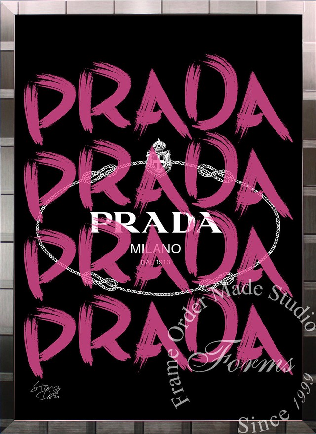 ブランドオマージュアート スターデザイン プラダ Prada Marfa A1ポスター アートショップフォームス