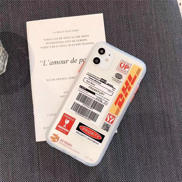 予約商品 Iphoneケース Dhl ロゴ入り デザインケース Zeroinfo