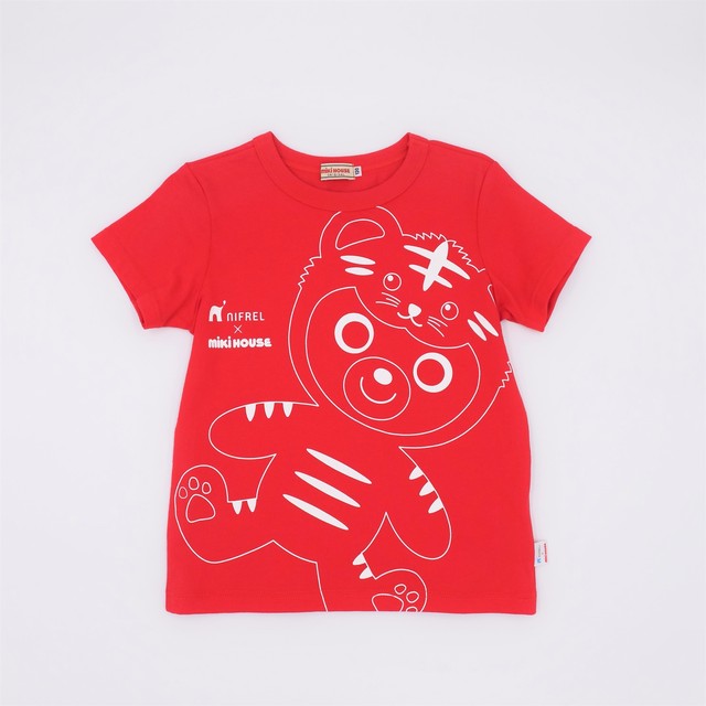MIKI HOUSE × NIFREL Tシャツ(赤)