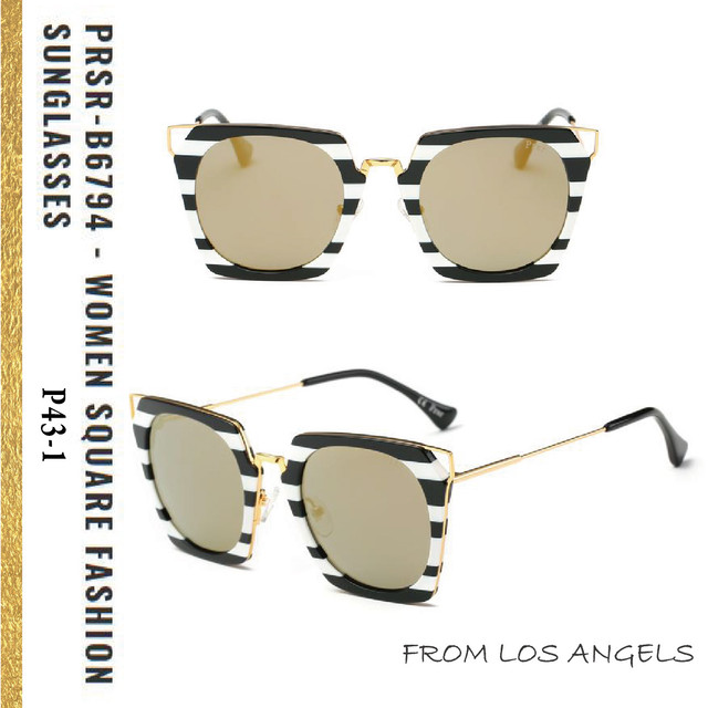 L A直輸入 スクエア レディース サングラス 女性用 Uvカット 紫外線カット ブランド お洒落 遮光 偏光 海外セレブ ミラー プチプラ Select Shop Destination