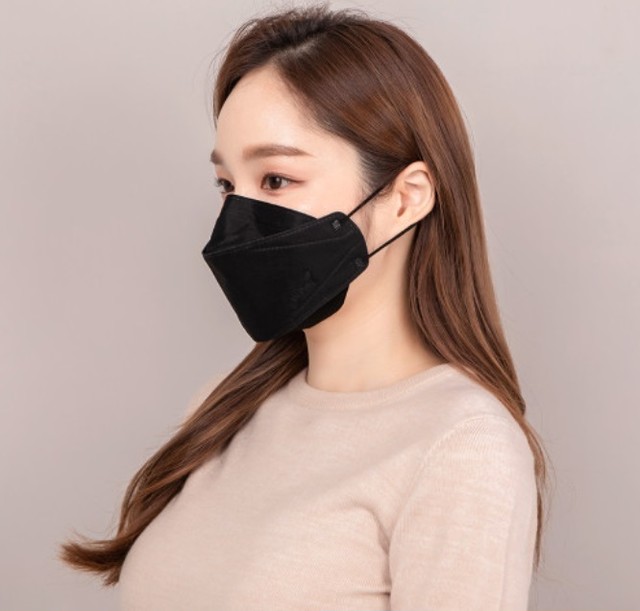 Kf94高性能使い捨てマスク フェイスマスク ３d 立体構造 韓国 枚 黒 マスク専門店 Radish