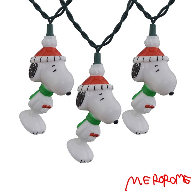 Snoopy Christmas Party Lights スヌーピー クリスマス パーティーライト Merorome