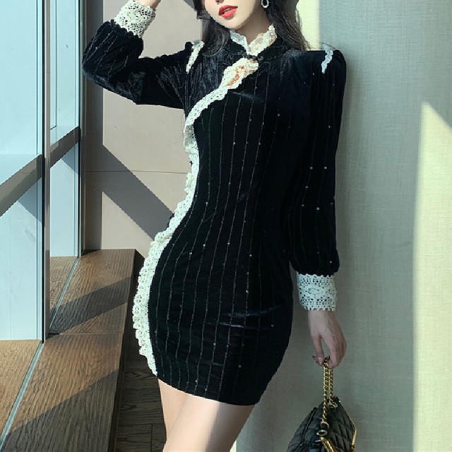 チャイナ風ワンピース Dresszone