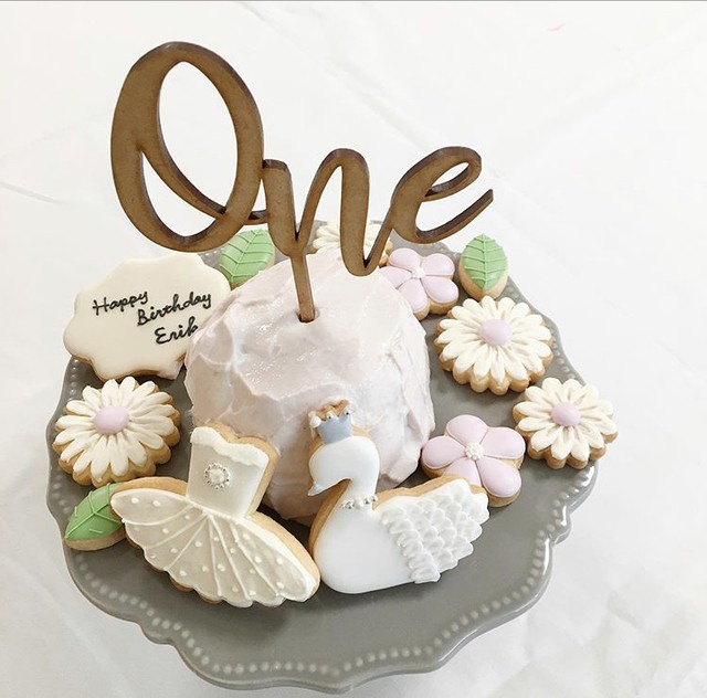 高品質の激安 アイシングクッキー セット 誕生日 バースデー ケーキトッパー 100日 くま 菓子 Slcp Lk