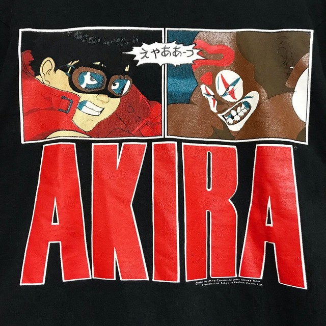 90年代 90 S Akira アキラ Tシャツ 大友克洋 シングルステッチ アメリカ製 古着 ビンテージ Vintage アニメ マンガ ゲーム Autb