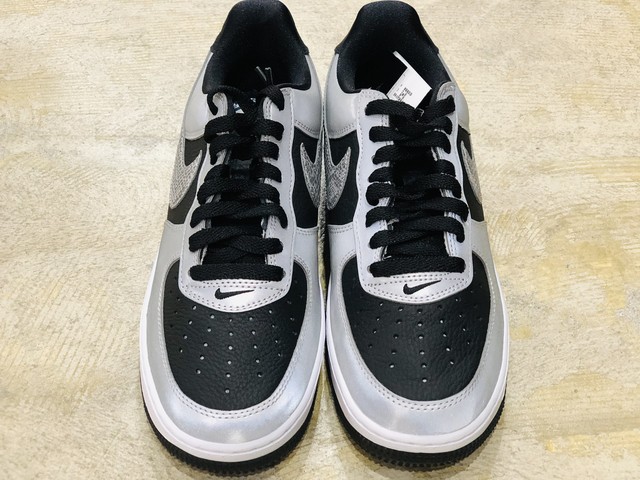 Nike Air Force 1 B Black Snake Reflective Black Silver Black ナイキ エアフォース 1 B 黒蛇 リフレクティブ ブラック シルバー ブラック Dj6033 001 Inception