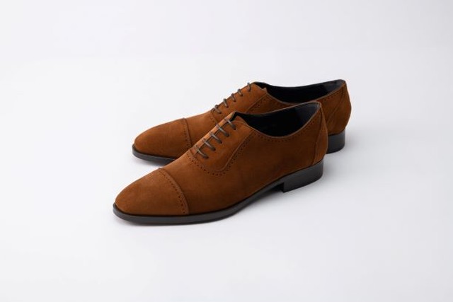 ORG-008S BRN <adelaide brogue suede>