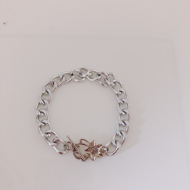 フラワーマンテル チェーンブレスレット Alicexx
