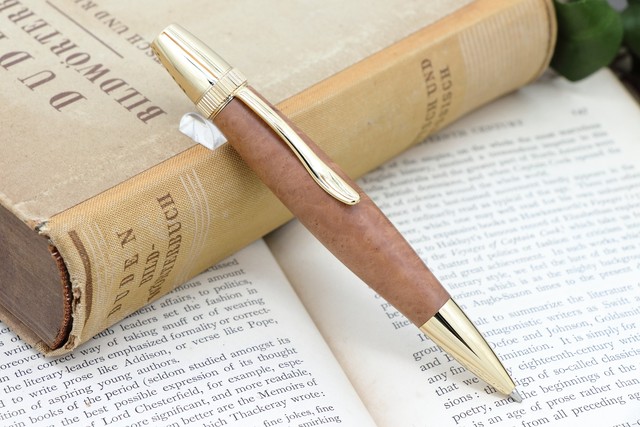 高級パイプ材ブライヤー Chouette 手作りボールペンviriditasジェットストリーム芯対応 世界に一つの手作りペン Viriditas ヴィリディタス 直販ショップ