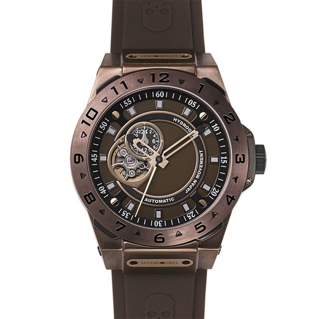 【HYDROGEN WATCH ハイドロゲンウォッチ】HW424403/VENTO ヴェント(ブラウン)/国内正規品 腕時計